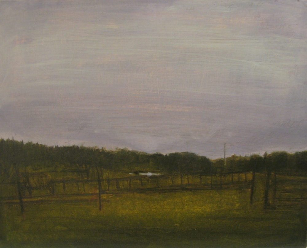 Near The Stables of Chilworth,by a Small Lake, 2015 Oil on Canvas 61 x 50 cm 98