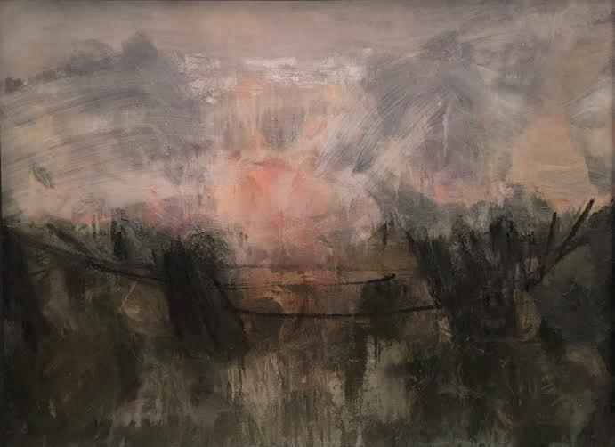 UK Rhythm: strong heavy horizon, 2011 Oil on Canvas 98 x 72