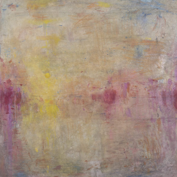 Untitled (Letting light in 10). 95 x 95 cm. Oil on Linen.