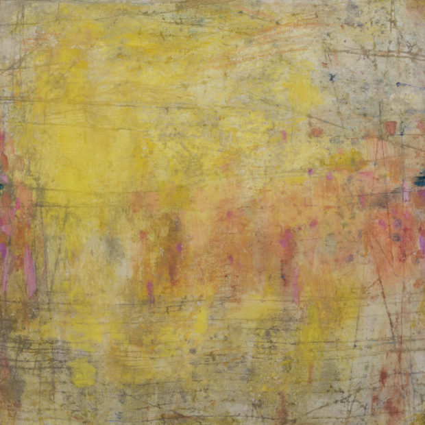 Untitled (Letting light in 11). 95 x 95 cm. Oil on Linen.