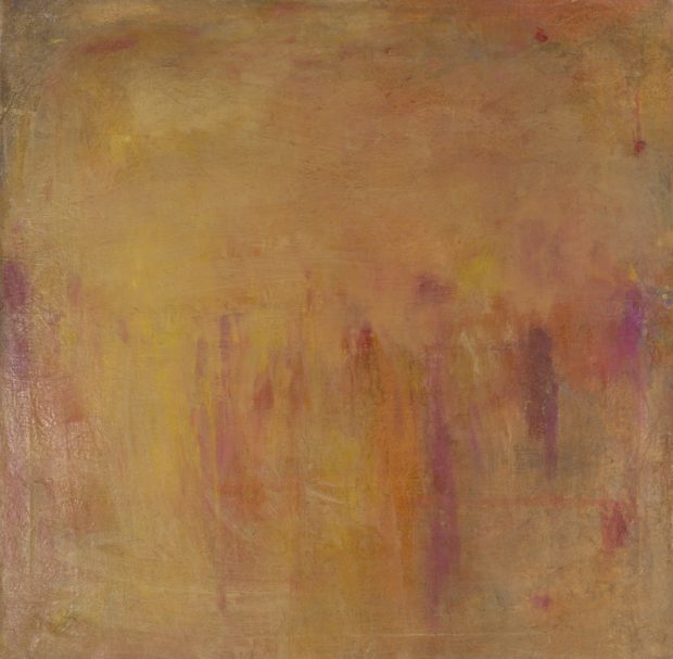 Untitled (Letting light in 7). 110 x 110 cm. Oil on Linen.