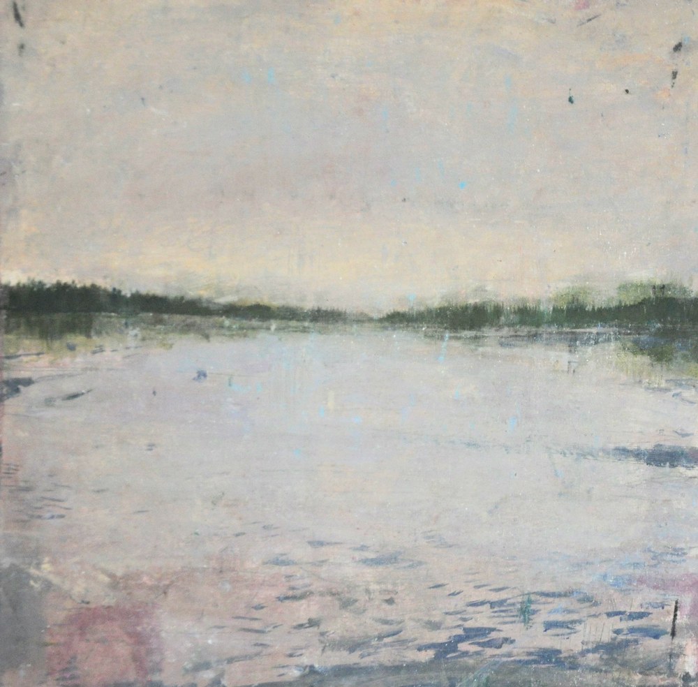 4 pm Oil on Canvas , 62 x 62 cm
