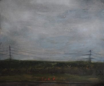 Love (electric), 2015 Oil on Canvas 61 x 50 cm