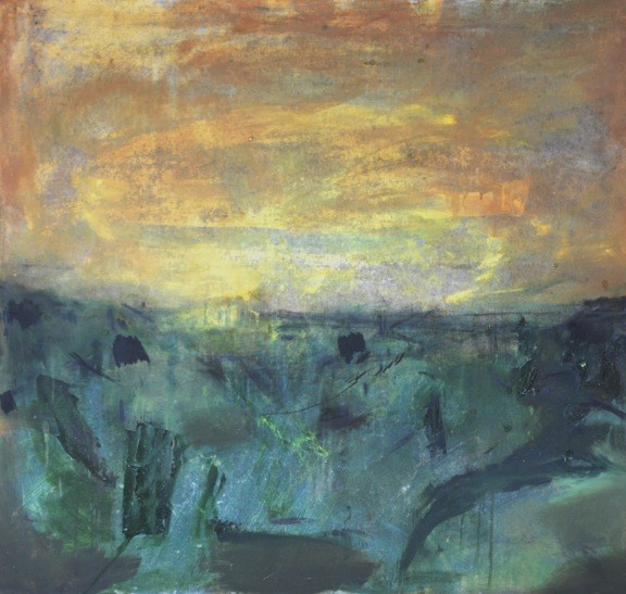 Sleep Dream, Insomnia, Wish, Hope, Purple, Automatic, Love, 2001, Oil on Canvas