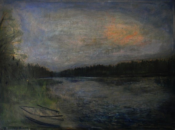 Wanted Dawn (2 Of 2), 2011 Oil on Canvas, 69 X 92 Cm