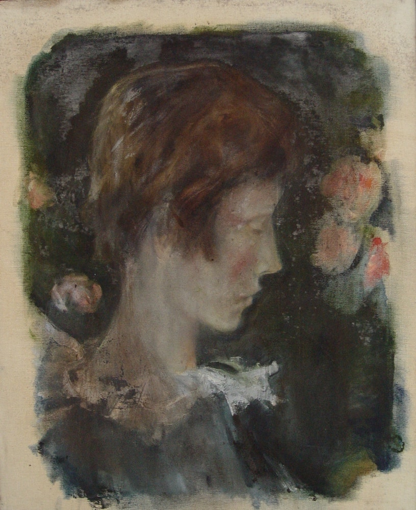 You Love, We Love: After Sargeant, 1999 Oil on Canvas