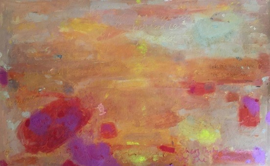 You Love To Love The Love (Study 2 of 2) (2015) Oil and Pastel on Paper, 73 X 46 Cm